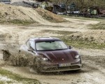 2021 Porsche Taycan 4 Cross Turismo (Color: Cherry Metallic) Off-Road Wallpapers 150x120