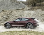 2021 Porsche Taycan 4 Cross Turismo (Color: Cherry Metallic) Side Wallpapers 150x120