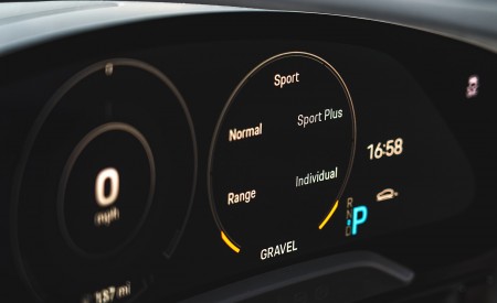 2021 Porsche Taycan 4 Cross Turismo (Color: Cherry Red) Digital Instrument Cluster Wallpapers 450x275 (88)