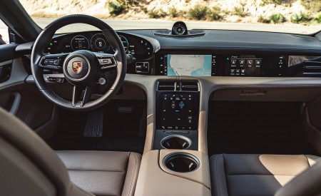 2021 Porsche Taycan 4 Cross Turismo (Color: Cherry Red) Interior Cockpit Wallpapers 450x275 (94)