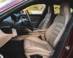 2021 Porsche Taycan 4 Cross Turismo (Color: Cherry Red) Interior Front Seats Wallpapers 150x120