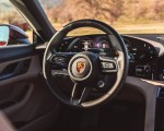 2021 Porsche Taycan 4 Cross Turismo (Color: Cherry Red) Interior Steering Wheel Wallpapers  150x120