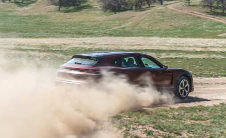 2021 Porsche Taycan 4 Cross Turismo (Color: Cherry Red) Off-Road Wallpapers 450x275 (36)