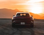 2021 Porsche Taycan 4 Cross Turismo (Color: Cherry Red) Rear Wallpapers 150x120