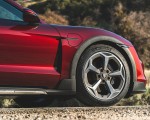 2021 Porsche Taycan 4 Cross Turismo (Color: Cherry Red) Wheel Wallpapers 150x120