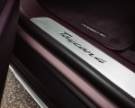 2021 Porsche Taycan 4 Cross Turismo (Color: Frozen Berry Metallic) Door Sill Wallpapers 150x120