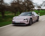 2021 Porsche Taycan 4 Cross Turismo (Color: Frozen Berry Metallic) Front Three-Quarter Wallpapers 150x120