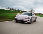 2021 Porsche Taycan 4 Cross Turismo (Color: Frozen Berry Metallic) Front Wallpapers 150x120