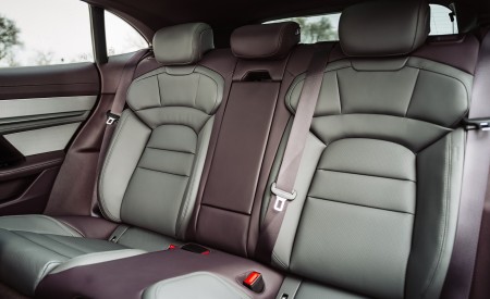 2021 Porsche Taycan 4 Cross Turismo (Color: Frozen Berry Metallic) Interior Rear Seats Wallpapers 450x275 (148)
