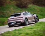 2021 Porsche Taycan 4 Cross Turismo (Color: Frozen Berry Metallic) Rear Three-Quarter Wallpapers 150x120