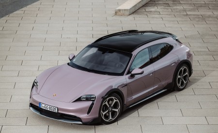 2021 Porsche Taycan 4 Cross Turismo (Color: Frozen Berry Metallic) Top Wallpapers 450x275 (129)