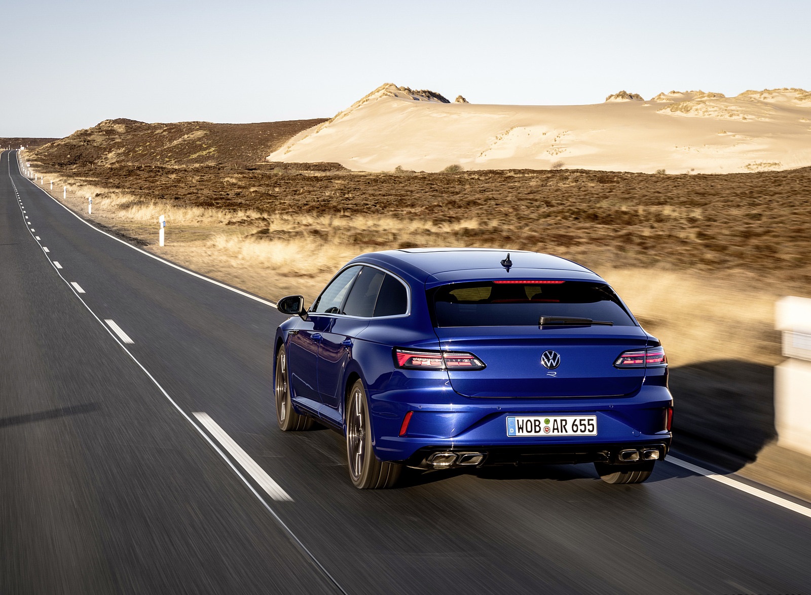 2021 Volkswagen Arteon R Shooting Brake Rear Wallpapers (12)