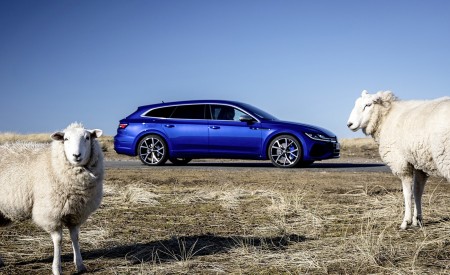 2021 Volkswagen Arteon R Shooting Brake Side Wallpapers 450x275 (31)