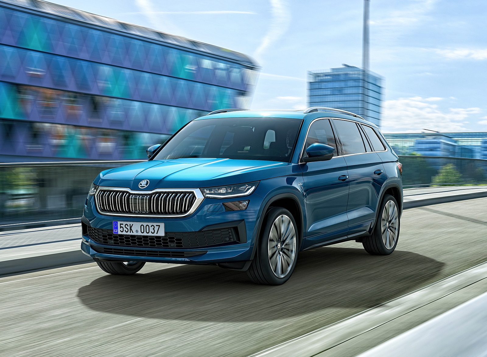 2021 Škoda Kodiaq Laurin and Klement Front Three-Quarter Wallpapers (1)