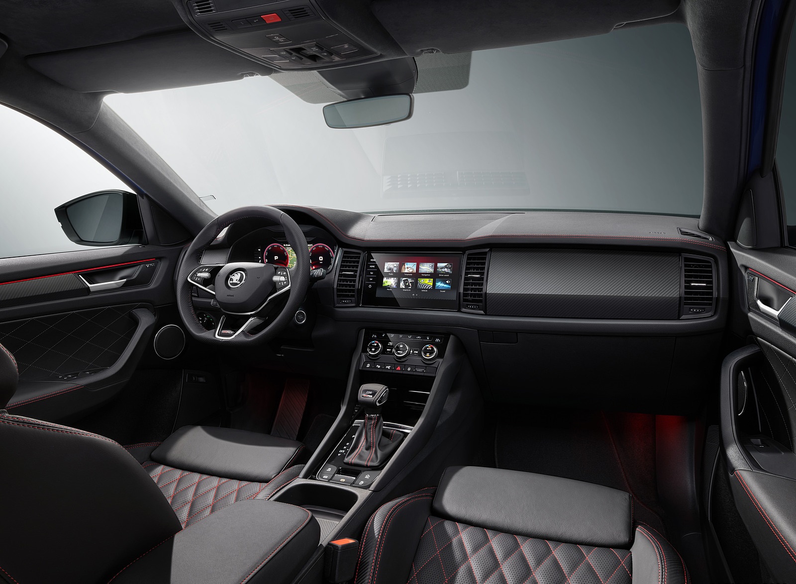 2021 Škoda Kodiaq RS Interior Wallpapers (12)