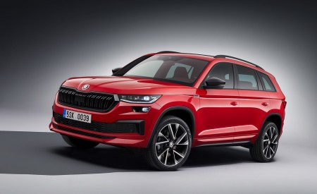 2021 Škoda Kodiaq SPORTLINE Front Three-Quarter Wallpapers 450x275 (12)