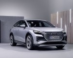 2022 Audi Q4 Sportback e-tron (Color: Florett Silver) Front Three-Quarter Wallpapers 150x120