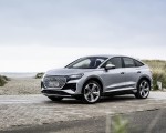 2022 Audi Q4 Sportback e-tron (Color: Florett Silver) Front Three-Quarter Wallpapers 150x120 (15)