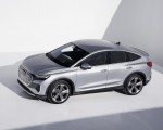 2022 Audi Q4 Sportback e-tron (Color: Florett Silver) Front Three-Quarter Wallpapers 150x120