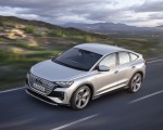2022 Audi Q4 Sportback e-tron (Color: Florett Silver) Front Three-Quarter Wallpapers 150x120