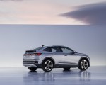 2022 Audi Q4 Sportback e-tron (Color: Florett Silver) Rear Three-Quarter Wallpapers  150x120
