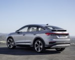 2022 Audi Q4 Sportback e-tron (Color: Florett Silver) Rear Three-Quarter Wallpapers  150x120
