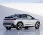 2022 Audi Q4 Sportback e-tron (Color: Florett Silver) Rear Three-Quarter Wallpapers 150x120