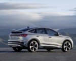 2022 Audi Q4 Sportback e-tron (Color: Florett Silver) Rear Three-Quarter Wallpapers 150x120