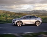 2022 Audi Q4 Sportback e-tron (Color: Florett Silver) Side Wallpapers  150x120