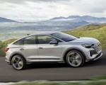 2022 Audi Q4 Sportback e-tron (Color: Florett Silver) Side Wallpapers 150x120