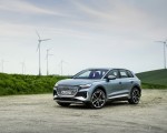2022 Audi Q4 e-tron (Color: Geyser Blue) Front Three-Quarter Wallpapers  150x120 (12)