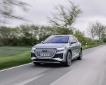 2022 Audi Q4 e-tron (Color: Geyser Blue) Front Three-Quarter Wallpapers 150x120 (7)