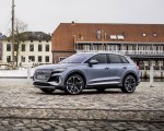 2022 Audi Q4 e-tron (Color: Geyser Blue) Front Three-Quarter Wallpapers 150x120 (21)