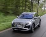 2022 Audi Q4 e-tron (Color: Geyser Blue) Front Three-Quarter Wallpapers 150x120 (6)