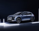 2022 Audi Q4 e-tron (Color: Geyser Blue Metallic) Front Three-Quarter Wallpapers 150x120