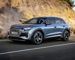 2022 Audi Q4 e-tron (Color: Geyser Blue Metallic) Front Three-Quarter Wallpapers  150x120 (59)