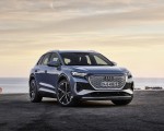 2022 Audi Q4 e-tron (Color: Geyser Blue Metallic) Front Wallpapers  150x120