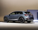 2022 Audi Q4 e-tron (Color: Geyser Blue Metallic) Rear Three-Quarter Wallpapers  150x120
