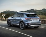 2022 Audi Q4 e-tron (Color: Geyser Blue Metallic) Rear Three-Quarter Wallpapers  150x120 (60)