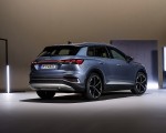 2022 Audi Q4 e-tron (Color: Geyser Blue Metallic) Rear Three-Quarter Wallpapers 150x120