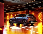 2022 Audi Q4 e-tron (Color: Geyser Blue Metallic) Rear Three-Quarter Wallpapers 150x120