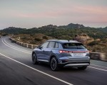 2022 Audi Q4 e-tron (Color: Geyser Blue Metallic) Rear Three-Quarter Wallpapers 150x120