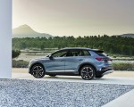 2022 Audi Q4 e-tron (Color: Geyser Blue Metallic) Side Wallpapers  150x120
