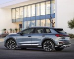 2022 Audi Q4 e-tron (Color: Geyser Blue Metallic) Side Wallpapers 150x120