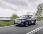 2022 Audi Q4 e-tron (Color: Navarra Blue Metallic) Front Three-Quarter Wallpapers 150x120 (30)