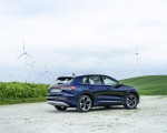 2022 Audi Q4 e-tron (Color: Navarra Blue Metallic) Rear Three-Quarter Wallpapers 150x120 (37)