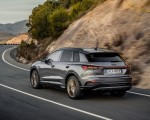 2022 Audi Q4 e-tron (Color: Typhoon Gray) Rear Three-Quarter Wallpapers 150x120