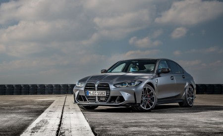 2022 BMW M3 Competition xDrive Front Three-Quarter Wallpapers 450x275 (27)