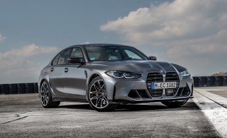 2022 BMW M3 Competition xDrive Front Three-Quarter Wallpapers 450x275 (29)