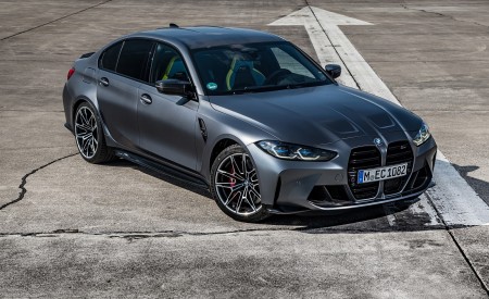2022 BMW M3 Competition xDrive Front Three-Quarter Wallpapers 450x275 (30)